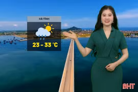 Dự báo thời tiết Hà Tĩnh ngày 23/9: Ngày nắng, đêm có mưa vài nơi
