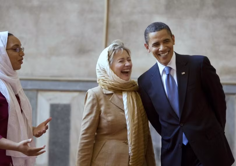 them nhung hinh anh an tuong nhat ve ung vien tong thong hillary clinton