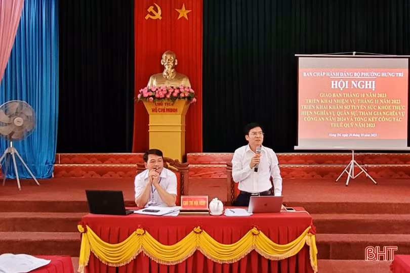 Đô thị phía Nam Hà Tĩnh “thử lửa” cán bộ từ cơ sở