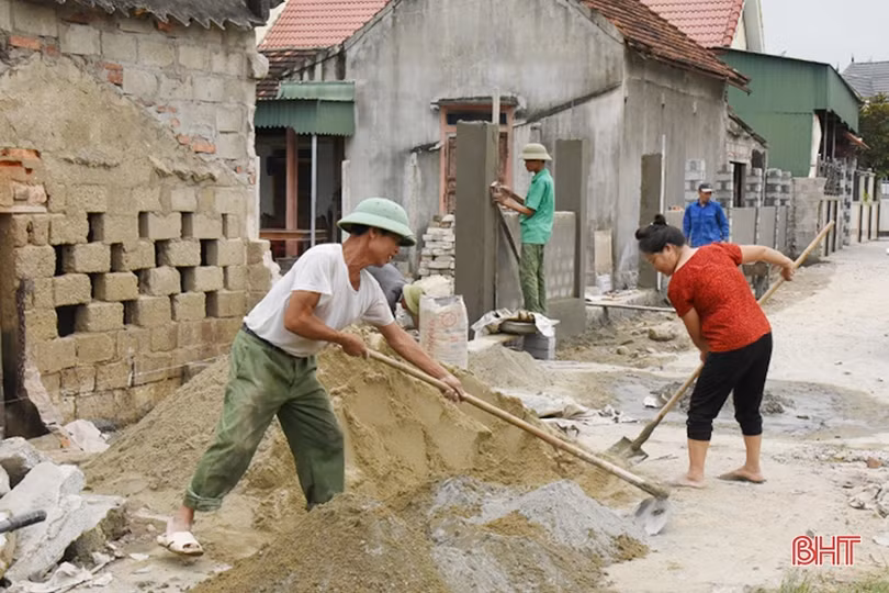 Dấu ấn các tổ chức đoàn thể trong xây dựng NTM ở Lộc Hà