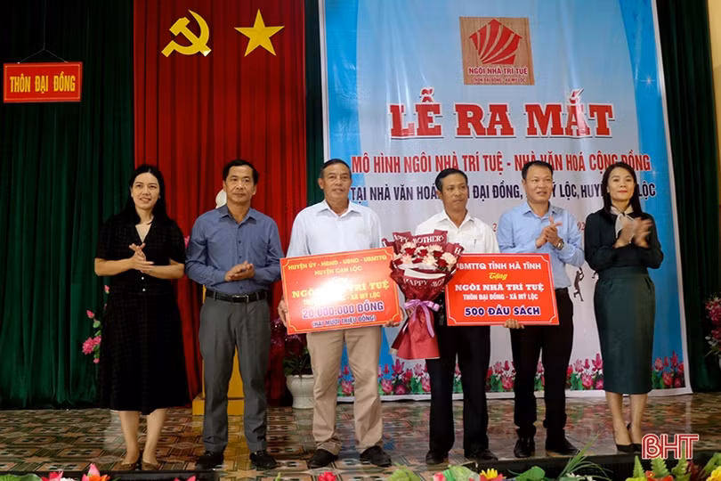 Ra mắt nhà văn hoá cộng đồng thứ 5 ở Can Lộc