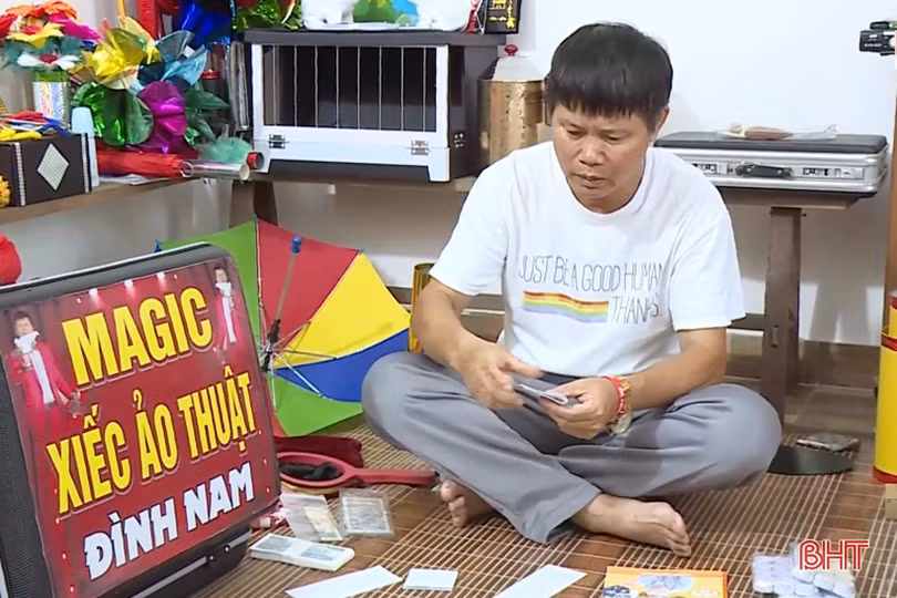 Vị bác sỹ ở Hà Tĩnh “mê” ảo thuật!