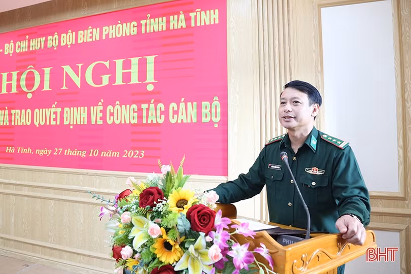 BĐBP Hà Tĩnh trao quyết định bổ nhiệm nhiều vị trí quan trọng