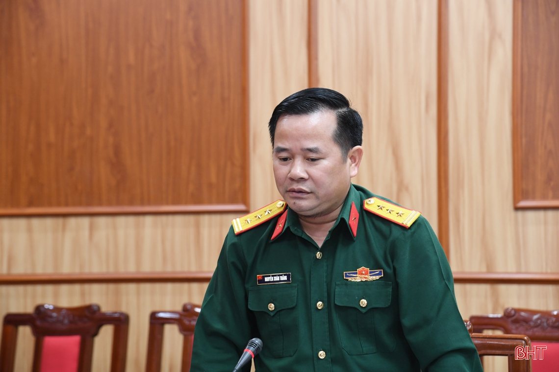 Đảng ủy Quân sự Hà Tĩnh ra Nghị quyết lãnh đạo thực hiện nhiệm vụ quý II/2023