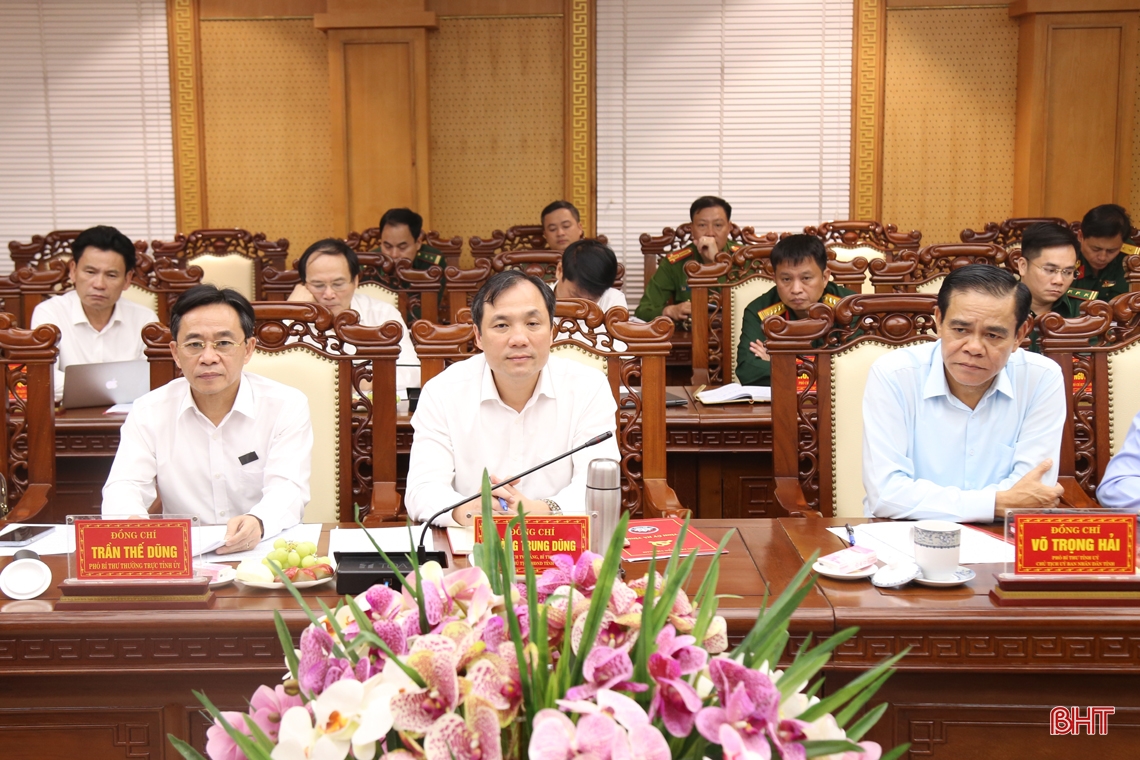 Hà Tĩnh xác định diễn tập khu vực phòng thủ tỉnh là nhiệm vụ trọng tâm