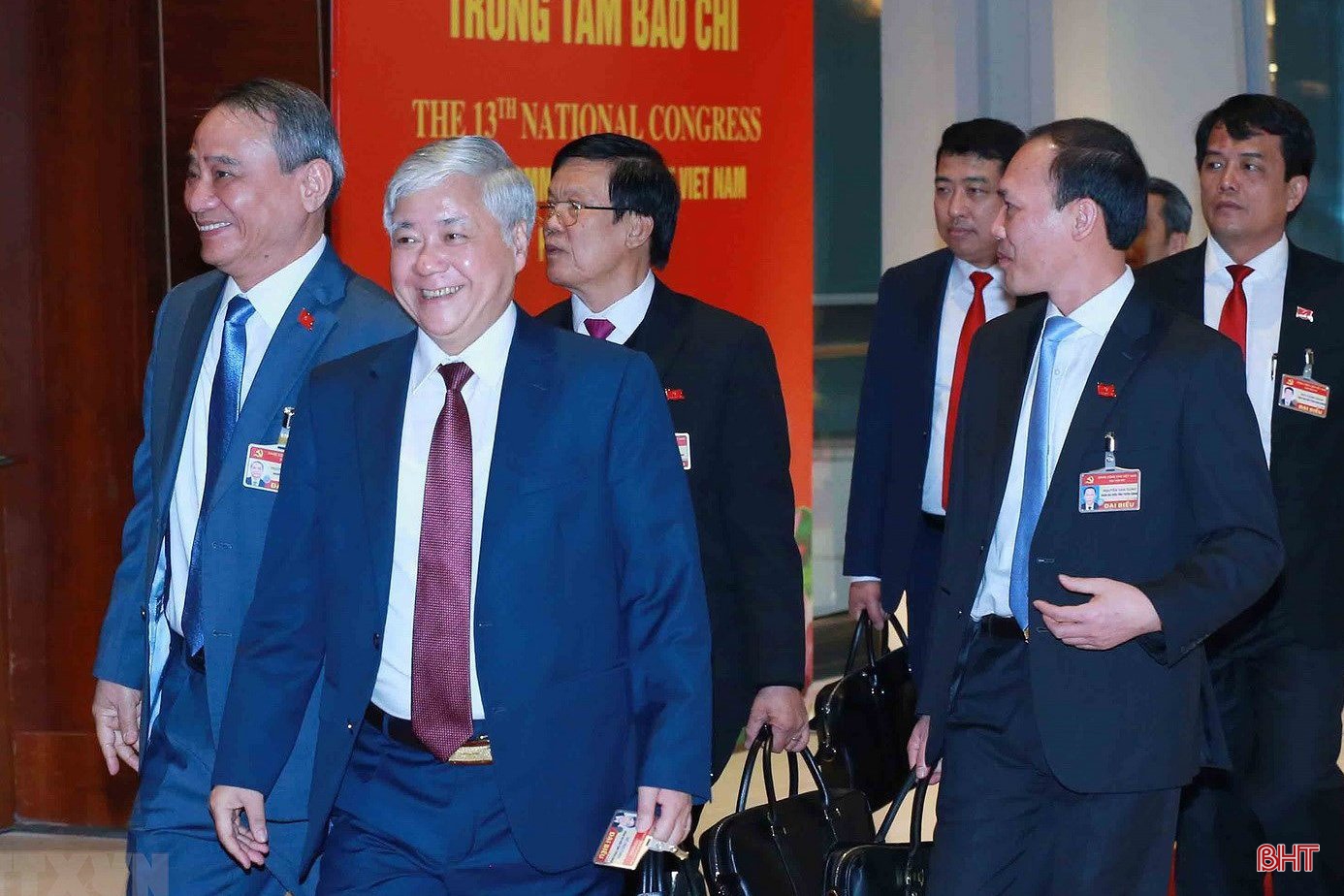 Đoàn đại biểu Hà Tĩnh tại Đại hội XIII của Đảng