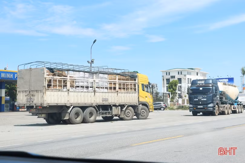 Cảnh báo nguy cơ lây nhiễm COVID-19 từ lái xe container, xe tải đường dài đi qua Hà Tĩnh