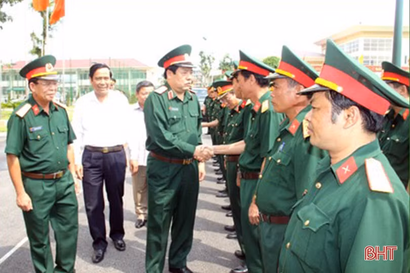 Đại tướng Phùng Quang Thanh với quê hương Hà Tĩnh