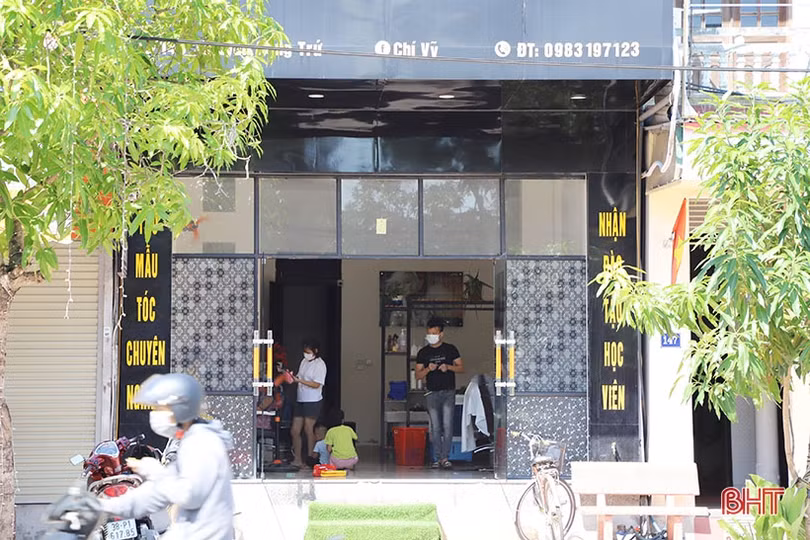 Tiệm hớt tóc, làm móng, spa tại TP. Hà Tĩnh đón khách trở lại