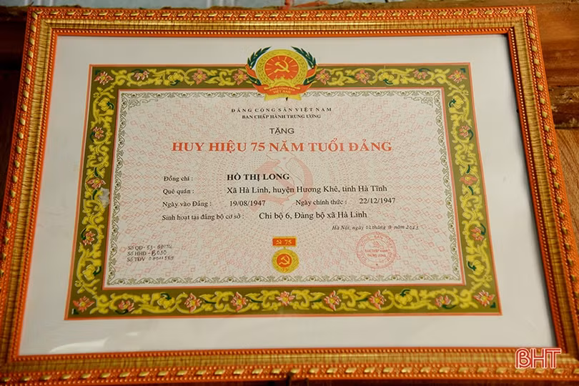 Tự hào người đảng viên 75 năm tuổi Đảng ở Hà Tĩnh
