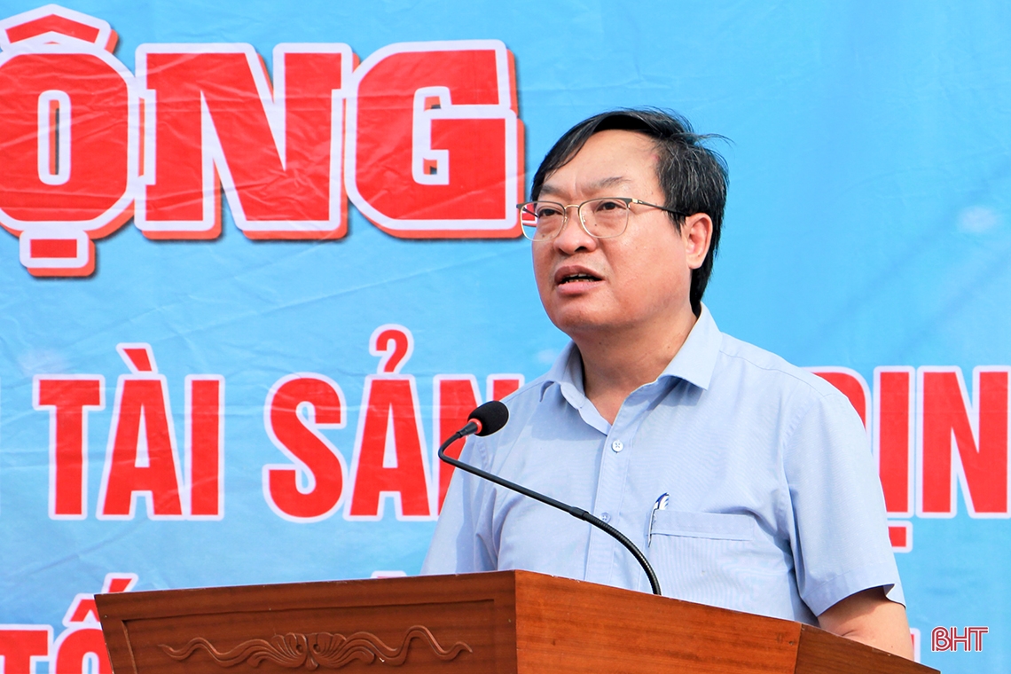 Phát động di dời, bàn giao mặt bằng cao tốc Bắc - Nam đoạn qua Can Lộc
