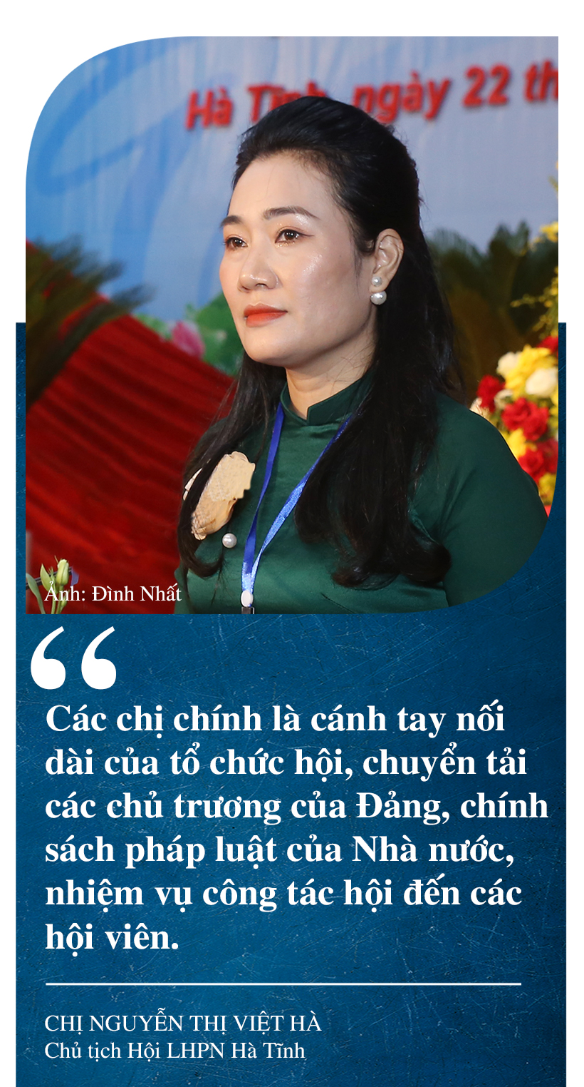 “Cánh tay nối dài” vì sự tiến bộ của phụ nữ Hà Tĩnh