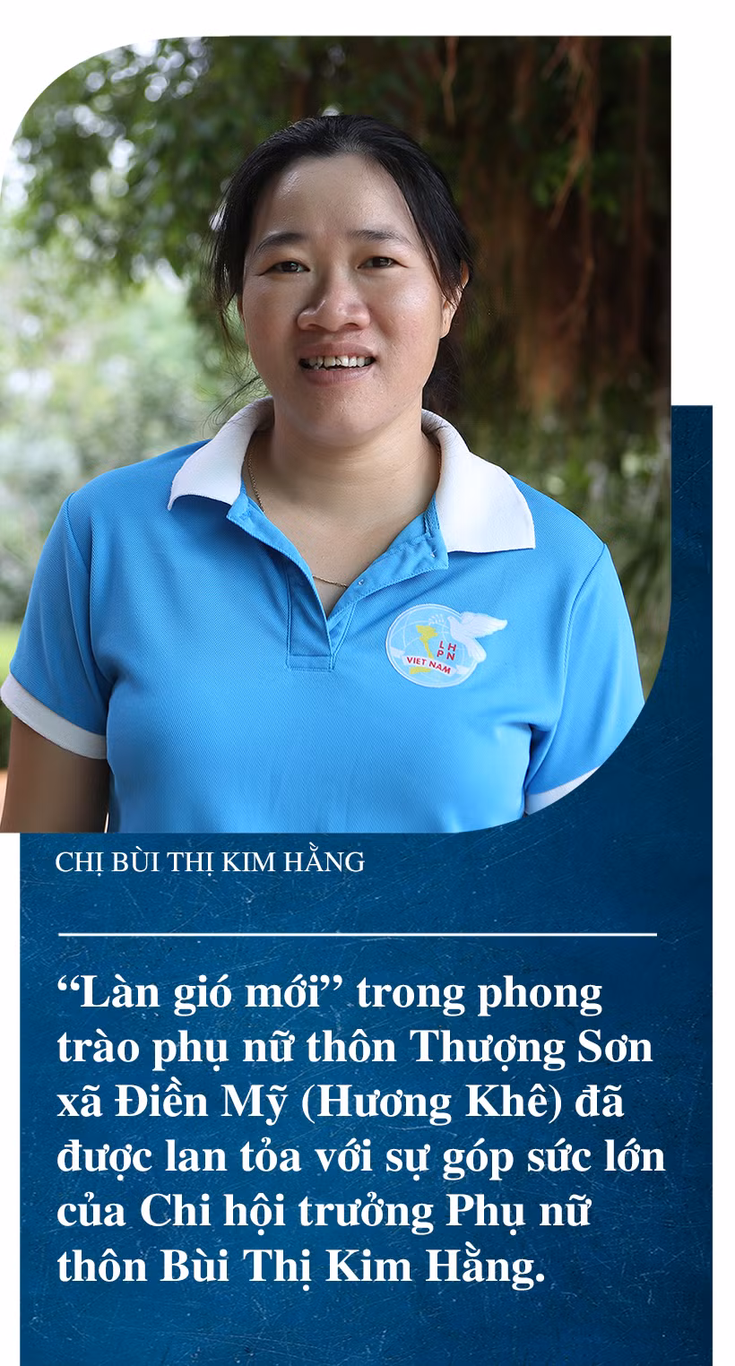 “Cánh tay nối dài” vì sự tiến bộ của phụ nữ Hà Tĩnh