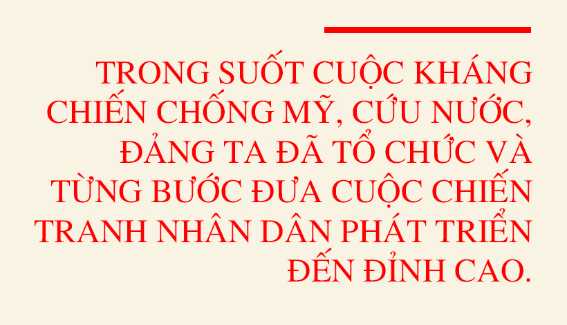 Đảng lãnh đạo ­- nhân tố quyết định mọi thắng lợi của cách mạng Việt Nam