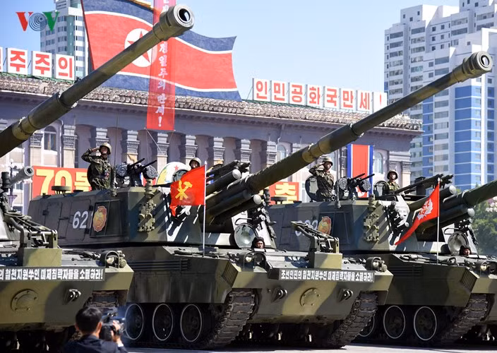 Điểm danh những vũ khí hạng nặng trong lễ diễu binh Triều Tiên