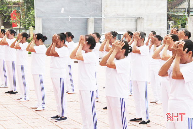 Ra mắt CLB Dưỡng sinh tâm thể đầu tiên tại Hà Tĩnh