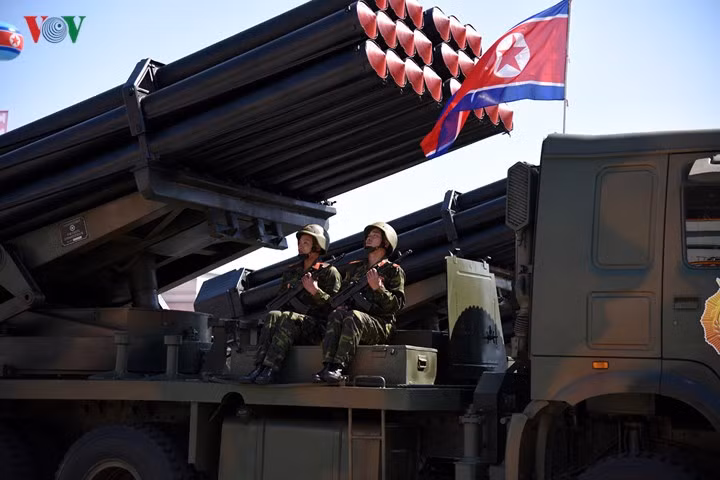 Điểm danh những vũ khí hạng nặng trong lễ diễu binh Triều Tiên
