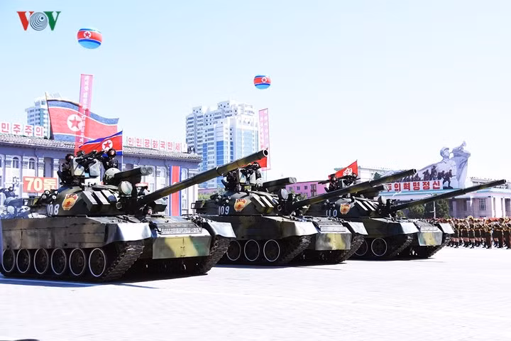 Điểm danh những vũ khí hạng nặng trong lễ diễu binh Triều Tiên