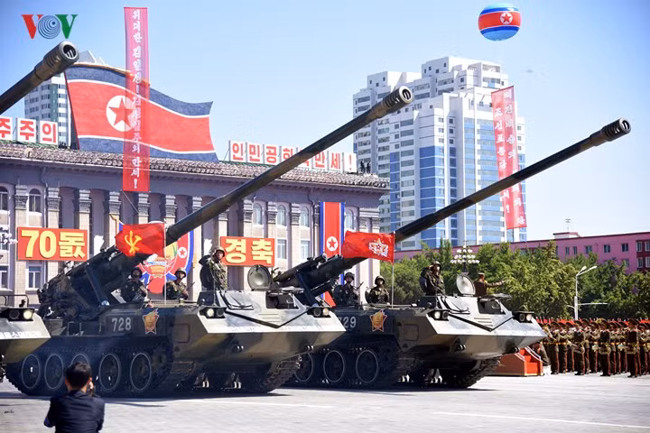 Điểm danh những vũ khí hạng nặng trong lễ diễu binh Triều Tiên