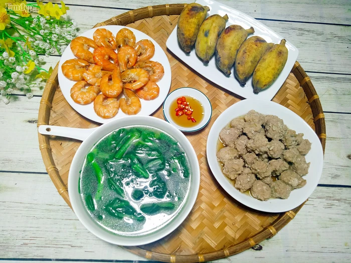 Bữa cơm tối đơn giản chỉ với 92 ngàn đồng