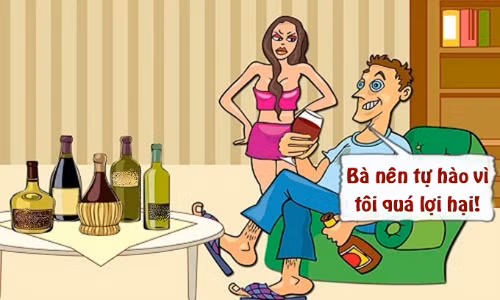 Chồng lợi hại nhờ mê ăn nhậu