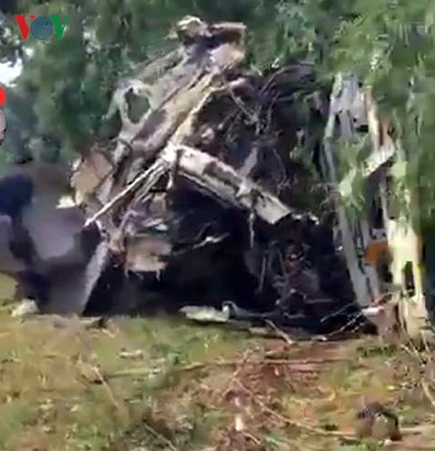 Hiện trường vụ tai nạn giao thông thảm khốc ở Lai Châu làm ít nhất 10 người chết