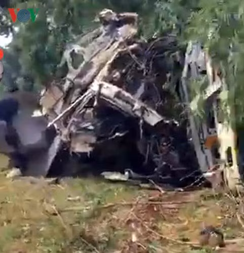 Hiện trường vụ tai nạn giao thông thảm khốc ở Lai Châu làm ít nhất 10 người chết