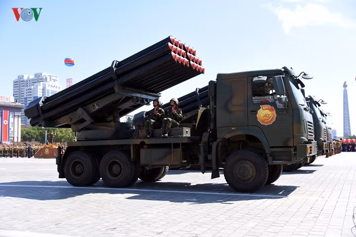 Điểm danh những vũ khí hạng nặng trong lễ diễu binh Triều Tiên