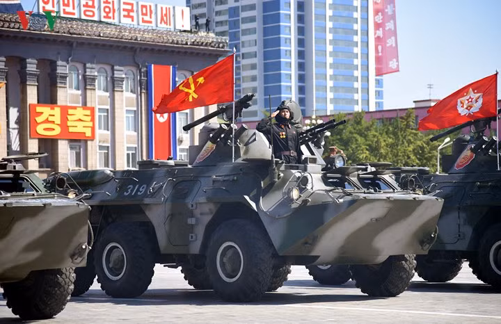 Điểm danh những vũ khí hạng nặng trong lễ diễu binh Triều Tiên