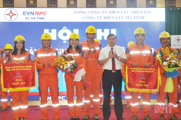 Phân xưởng Thí nghiệm điện vô địch Hội thi An toàn vệ sinh viên giỏi 2018