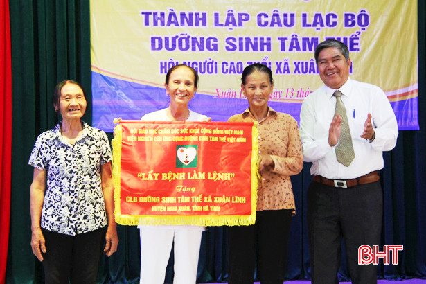 Ra mắt CLB Dưỡng sinh tâm thể đầu tiên tại Hà Tĩnh
