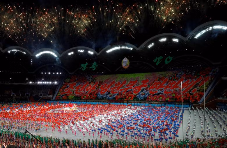 Triều Tiên hồi sinh màn đồng diễn khổng lồ mừng Quốc khánh