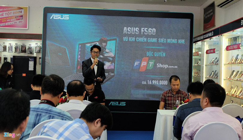 Asus tung laptop gaming giá 16,9 triệu đồng ở Việt Nam