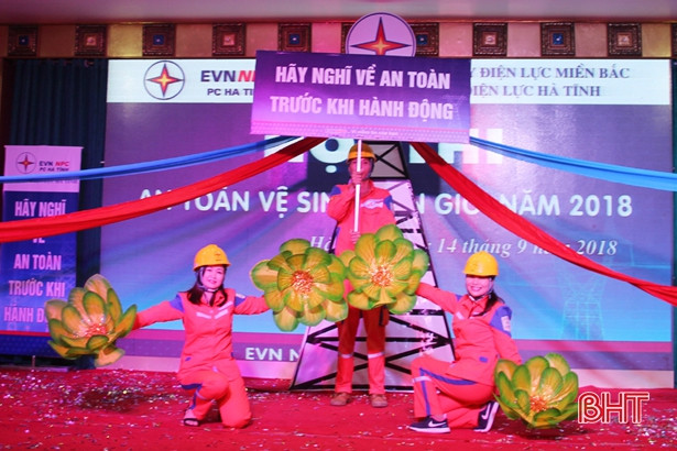 Phân xưởng Thí nghiệm điện vô địch Hội thi An toàn vệ sinh viên giỏi 2018