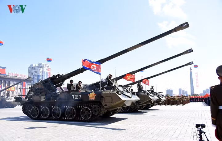 Điểm danh những vũ khí hạng nặng trong lễ diễu binh Triều Tiên
