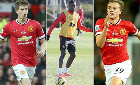 McNair, Blackett và Wilson đang được trao cơ hội tại M.U