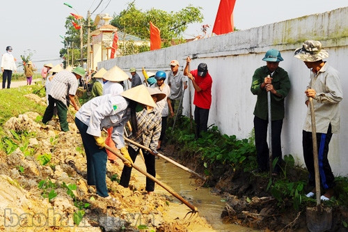 Can Lộc ra quân làm giao thông nông thôn, kênh mương nội đồng ảnh 3
