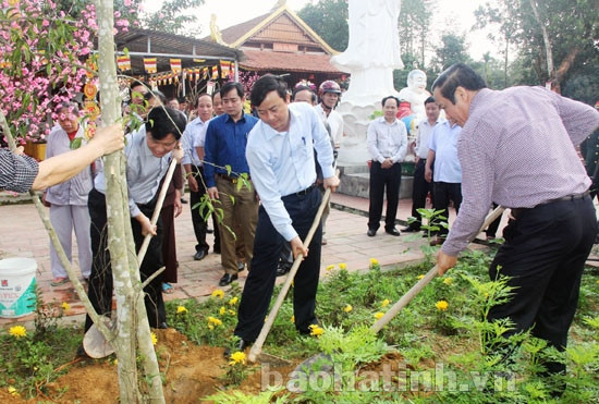 Các địa phương phát động Tết trồng cây đầu xuân ảnh 1