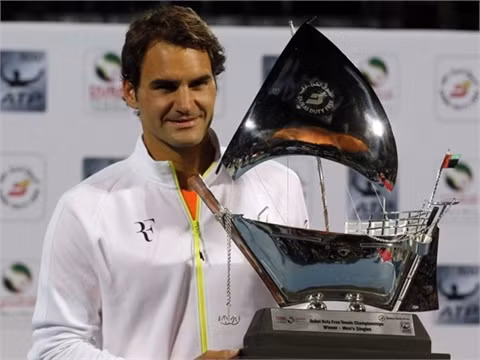Federer bảo vệ thành công ngôi vô địch giải Dubai ảnh 1