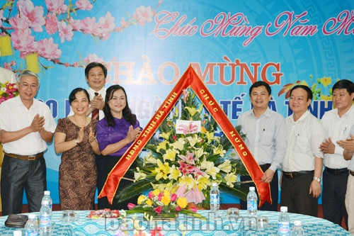 Thường trực HĐND tỉnh chúc mừng Ngày Thầy thuốc Việt Nam ảnh 1