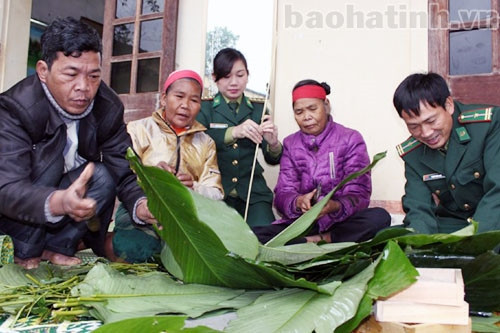 Xuân bình yên trên hai tuyến biên phòng ảnh 1 Xuân bình yên trên hai tuyến biên phòng ảnh 1