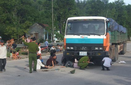 Hiện trường vụ tại nạn