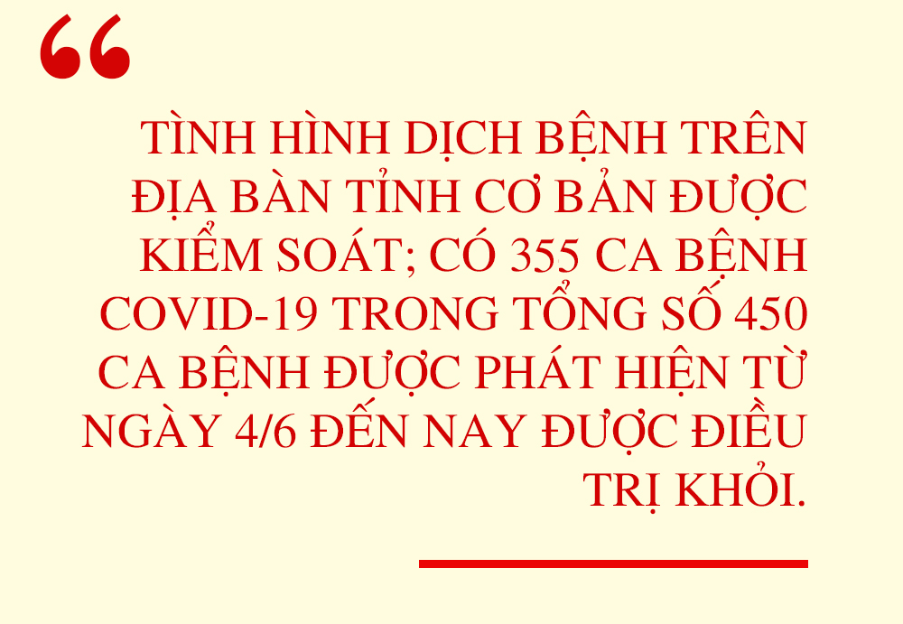 Trách nhiệm, quyết liệt, nhân văn, Hà Tĩnh kiểm soát tốt dịch COVID-19 và đẩy mạnh phát triển kinh tế - xã hội