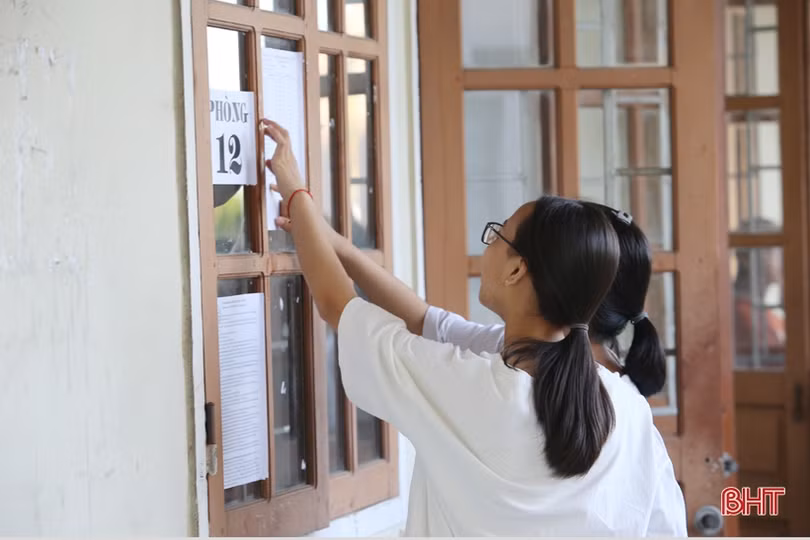 864 thí sinh so tài, giành 355 “tấm vé” vào THPT Chuyên Hà Tĩnh