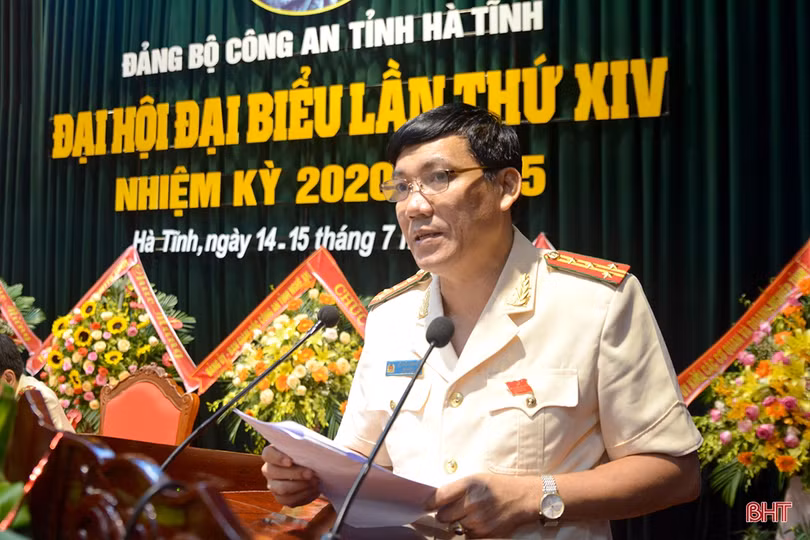 Thực hiện thắng lợi các mục tiêu, nhiệm vụ Nghị quyết Đại hội Đảng bộ Công an tỉnh Hà Tĩnh 
