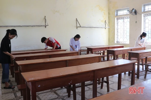 37 trường học ở Hà Tĩnh sẵn sàng đón thí sinh thi vào lớp 10 THPT