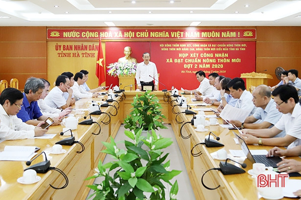 2 xã cuối cùng của Cẩm Xuyên được đề nghị đạt chuẩn nông thôn mới