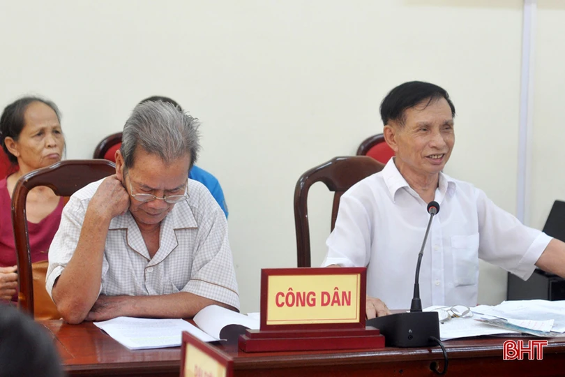 Lãnh đạo Hà Tĩnh lắng nghe, tập trung giải quyết các kiến nghị của công dân