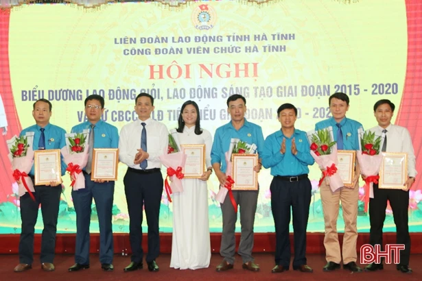 Công đoàn Viên chức Hà Tĩnh vinh danh 43 cá nhân, tập thể điển hình 
