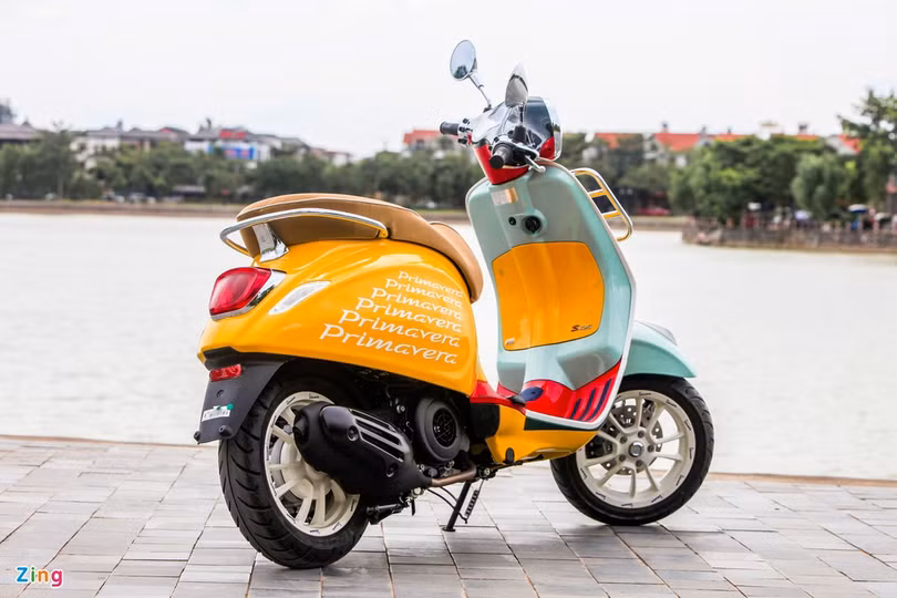 Chi tiết Vespa Primavera bản giới hạn 50 chiếc tại Việt Nam, giá 135 triệu
